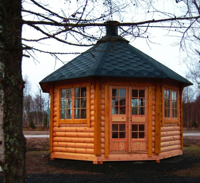 Lysthus Finnmark med Grill